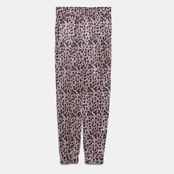 ZARA BNWT Satin Effect Jogging Pants + Top 2pc Coord Set - Picture 6 of 6